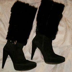 Stuart Weitzman Fur Boots